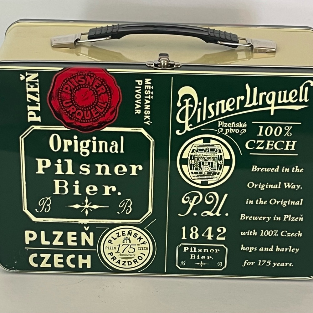 Green Metal Lunch Box